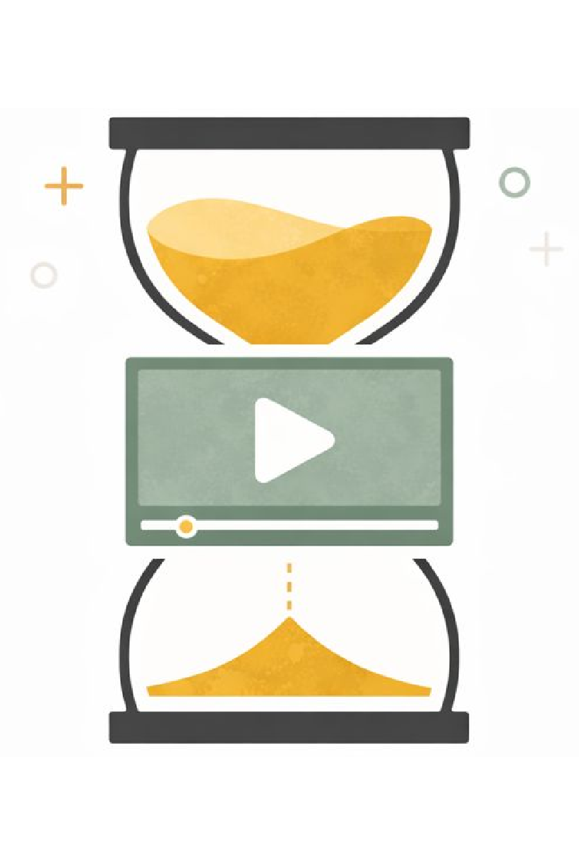 Time lapse video illustration